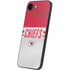NFL Kansas City Chiefs White Striped iPhone 16e Skin